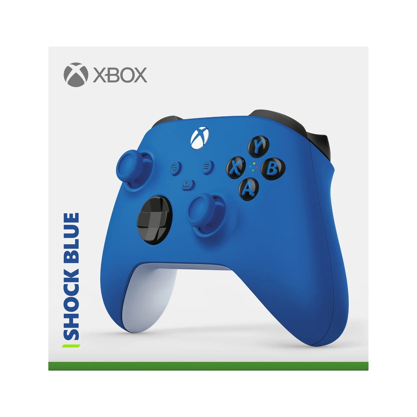 Microsoft Wireless Controller - Shock Blue – for Series X|S, One, Pcs, and Cloud-Enabled Devices