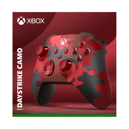 Microsoft  Wireless Controller - Daystrike Camo – for  Series X|S,  One, Pcs, and Cloud-Enabled Devices
