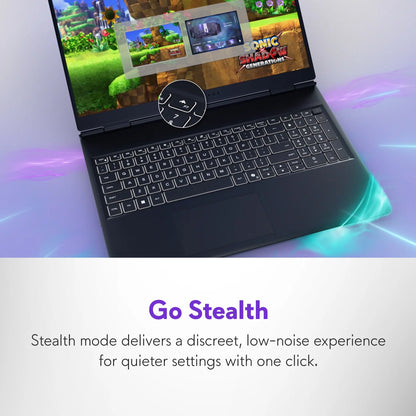 16" Aurora Gaming Laptop Intel Core 7-240H, 16GB RAM, 1TB SSD, NVIDIA Geforce RTX 5050