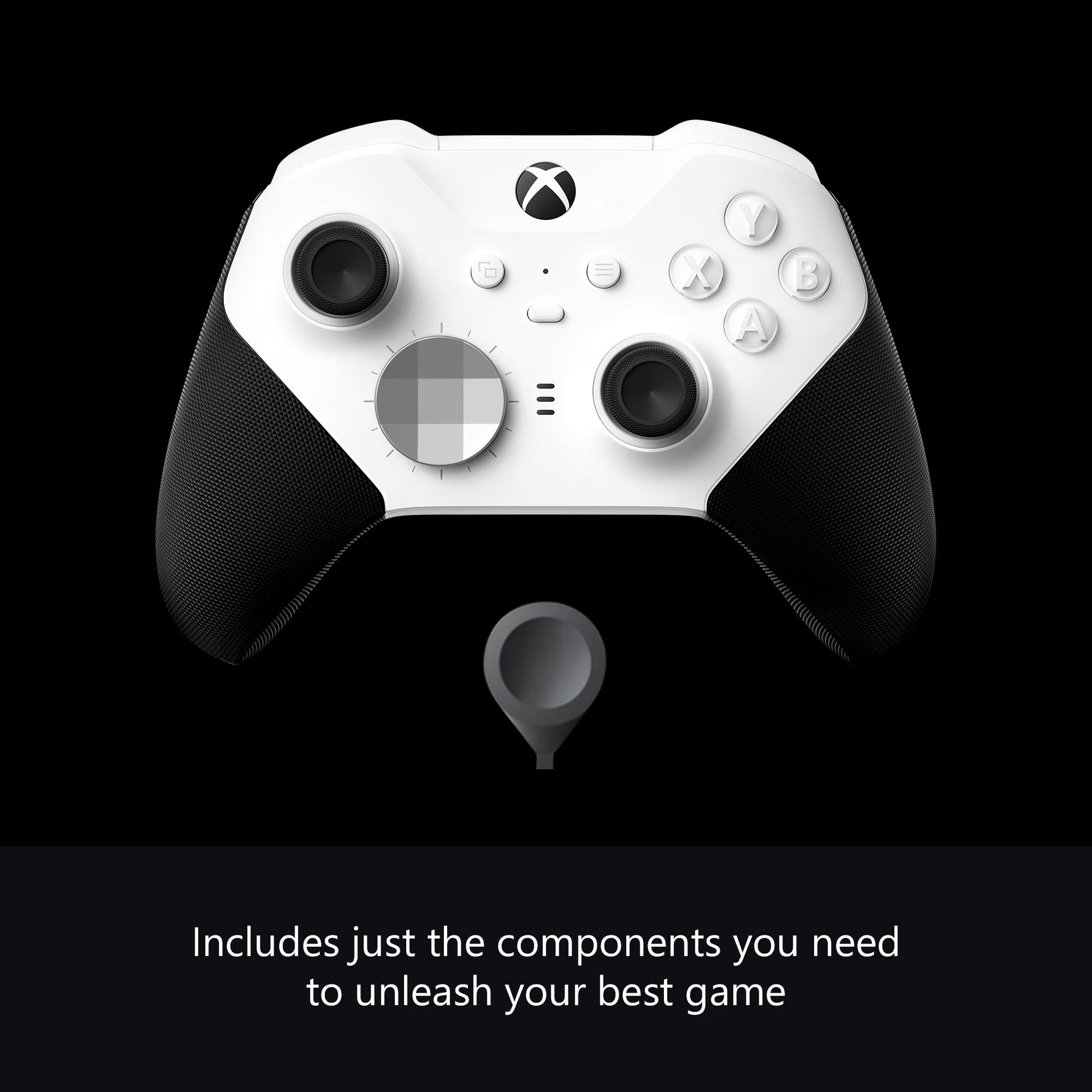 Microsoft  Elite Series 2 White Wireless Controller  Series S|X,  One, and Windows Devices