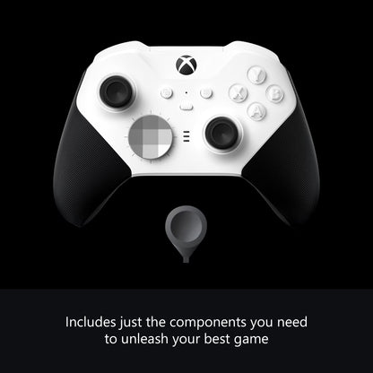 Microsoft  Elite Series 2 White Wireless Controller  Series S|X,  One, and Windows Devices