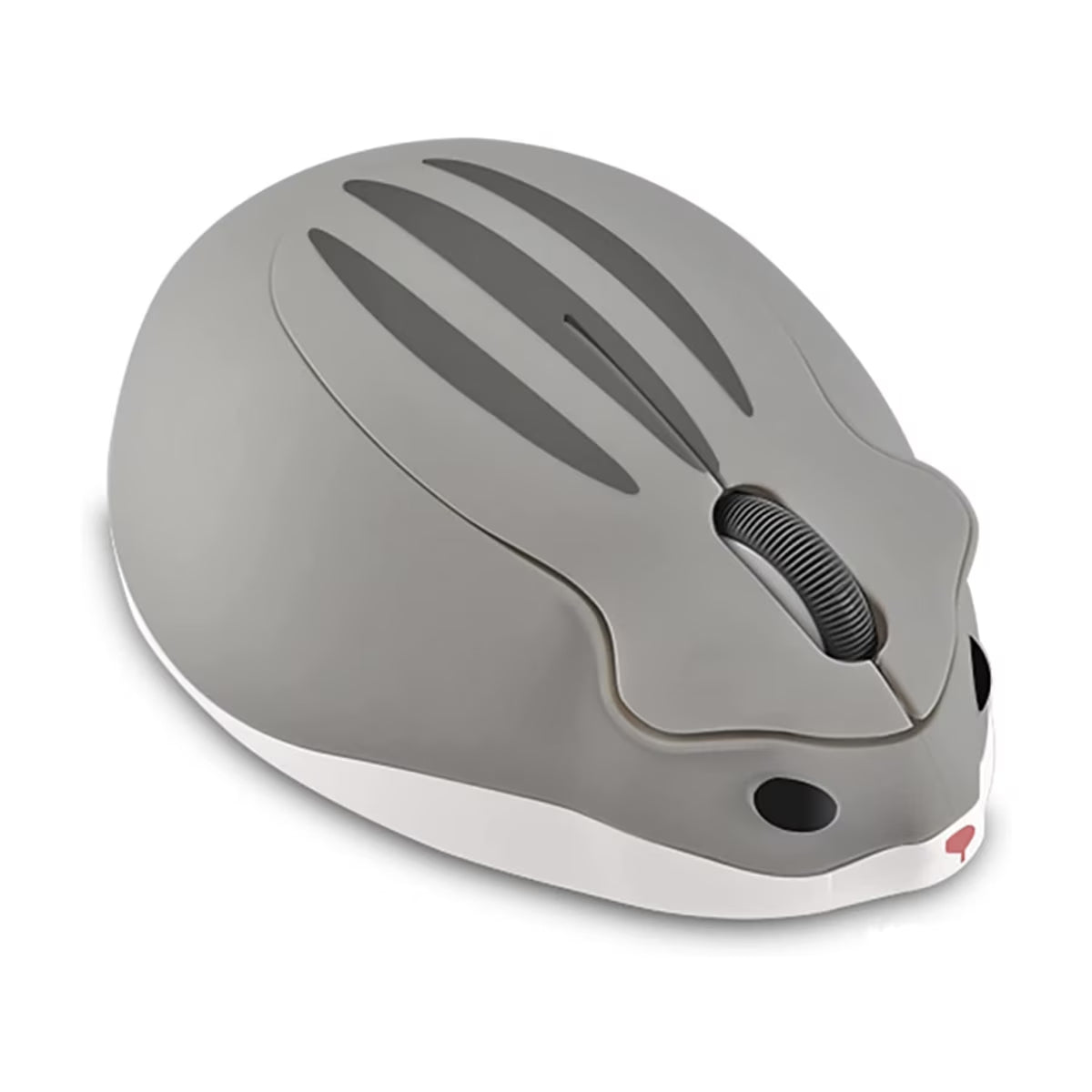 Wireless Mouse, Silent Cute Hamster Shape Computer Mouse, 2.4Ghz 1200DPI Optical Mouse with USB Receiver, Cordless Mouse for Laptop Computer