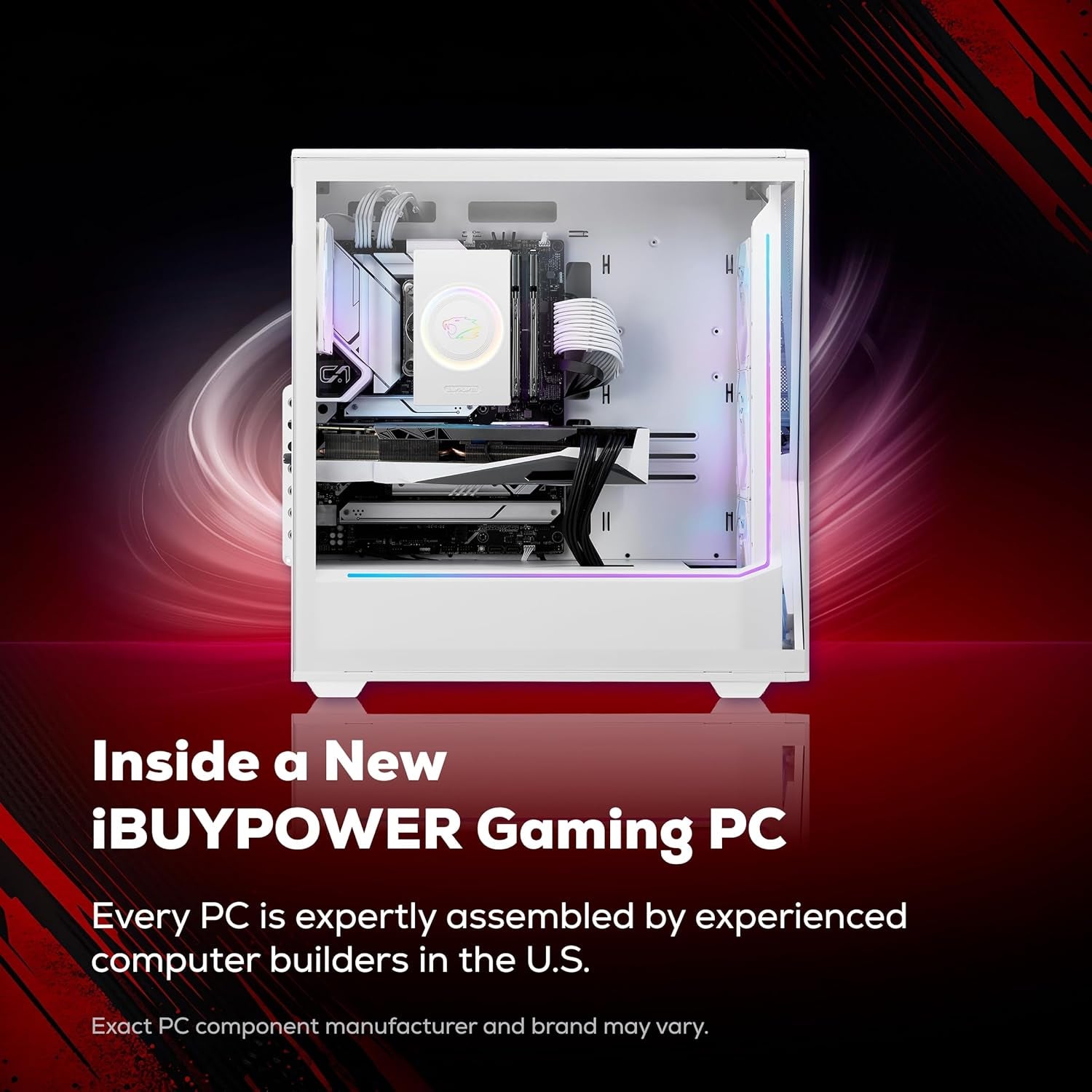 Slate Gaming PC Desktop Computer Intel Core Ultra 7 265F CPU, NVIDIA Geforce RTX 5060Ti 8GB GPU, 32GB DDR5 5200Mhz RAM, 2TB Nvme SSD, Windows 11 Home, Gamer Keyboard and Mouse - SWI7N56T02