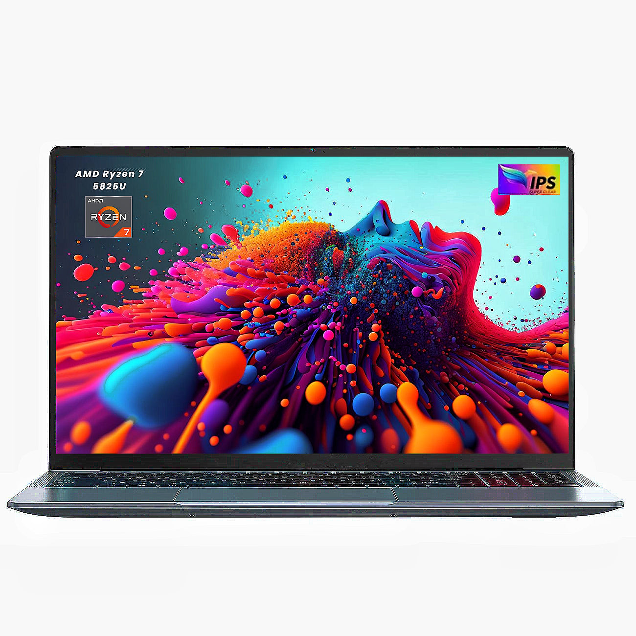 Laptop 15.6 FHD Gaming Laptop, AMD Ryzen 7 5825U, 16GB RAM, 768GB SSD, Windows 11, Graphite, Wifi 5,Gray