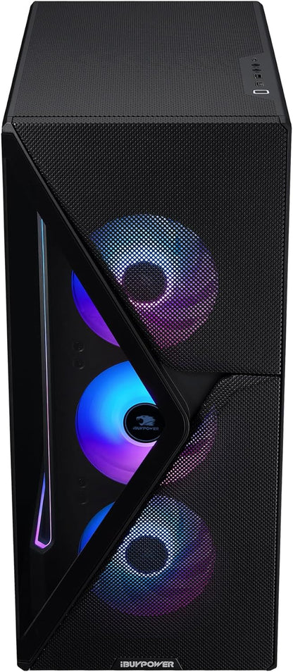 Slate MESH Gaming PC Desktop Computer Intel Core I7 14700F CPU, NVIDIA Geforce RTX 5070 12GB GPU, 32GB DDR5 RGB 5200Mhz RAM, 1TB Nvme SSD, Windows 11 Home, Keyboard and Mouse - SMI7N5701