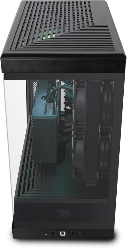 Ibuypower Y40 PRO Gaming PC Desktop AMD Ryzen 7 7800X3D CPU, NVIDIA Geforce RTX 5060Ti 8GB GPU, 32GB DDR5 RGB 5200Mhz RAM, 1TB Nvme SSD, Windows 11 Home, Computer W/Keyboard Mouse - Y40BA7N56T01