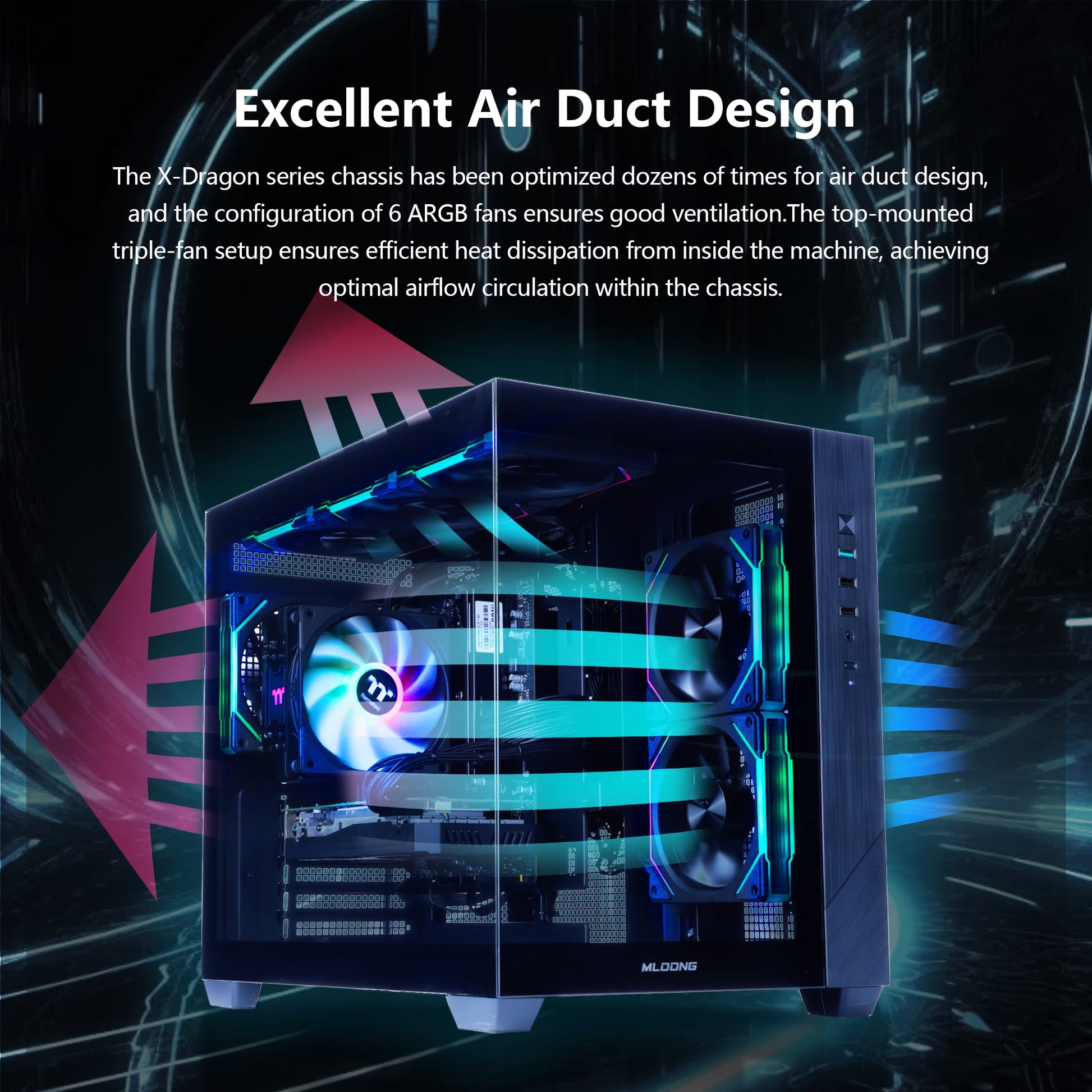 Gaming PC Desktops AMD Ryzen5 5500, Radeon RX 6500XT 4GB, 1TB SSD, 16GB RAM, 650W, Win11, Wifi, PC Gaming