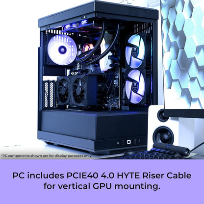 Ibuypower Y40 PRO Gaming PC Desktop AMD Ryzen 7 7800X3D CPU, NVIDIA Geforce RTX 5060Ti 8GB GPU, 32GB DDR5 RGB 5200Mhz RAM, 1TB Nvme SSD, Windows 11 Home, Computer W/Keyboard Mouse - Y40BA7N56T01