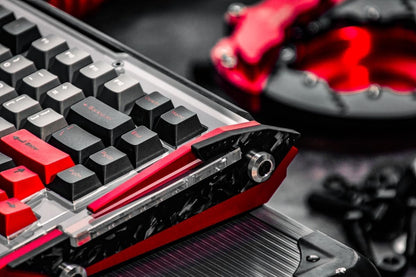 Black Diamond V2 Mechanical Gaming Keyboard, Shadow Crimson