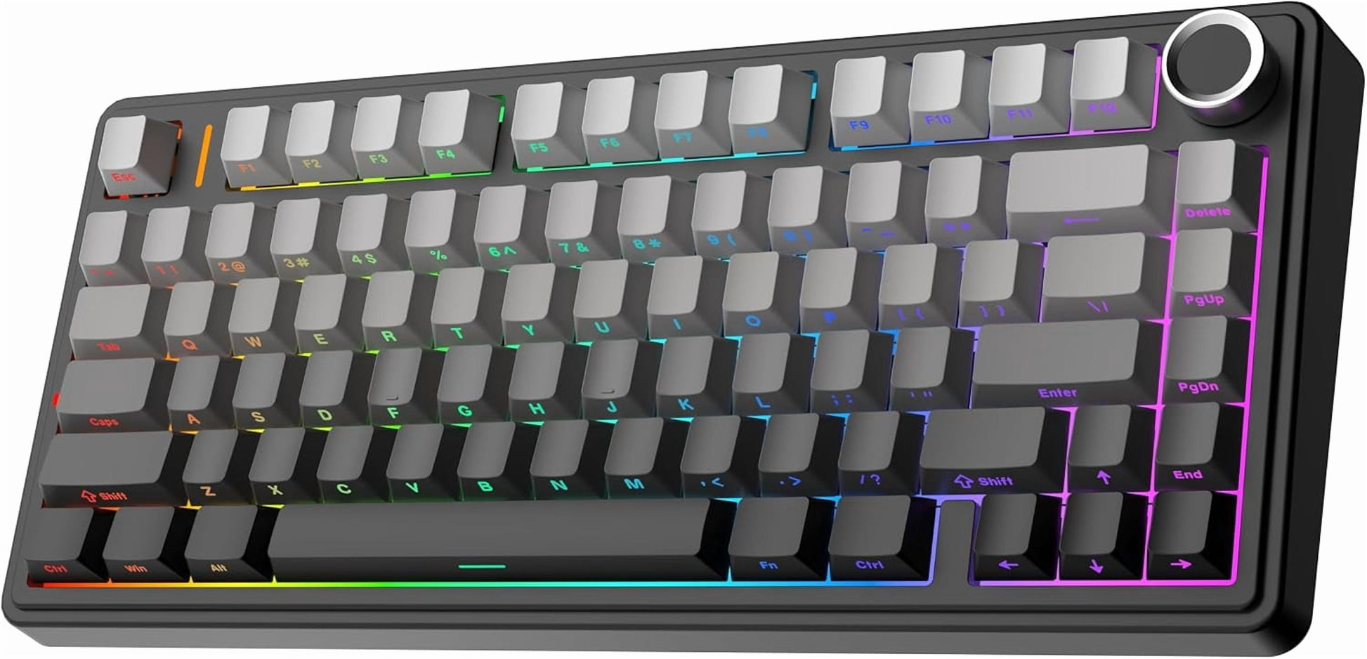 F75 Wireless Mechanical Keyboard(Black)