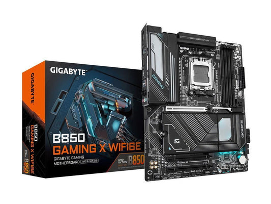 B850 GAMING X WIFI6E Gaming Desktop Motherboard - AMD Chipset - Socket AM5 - ATX - Ryzen 7, Ryzen 9 Processor Supported - 256 GB DDR5 SDRAM Maximum RAM - IEEE 802.11Ax