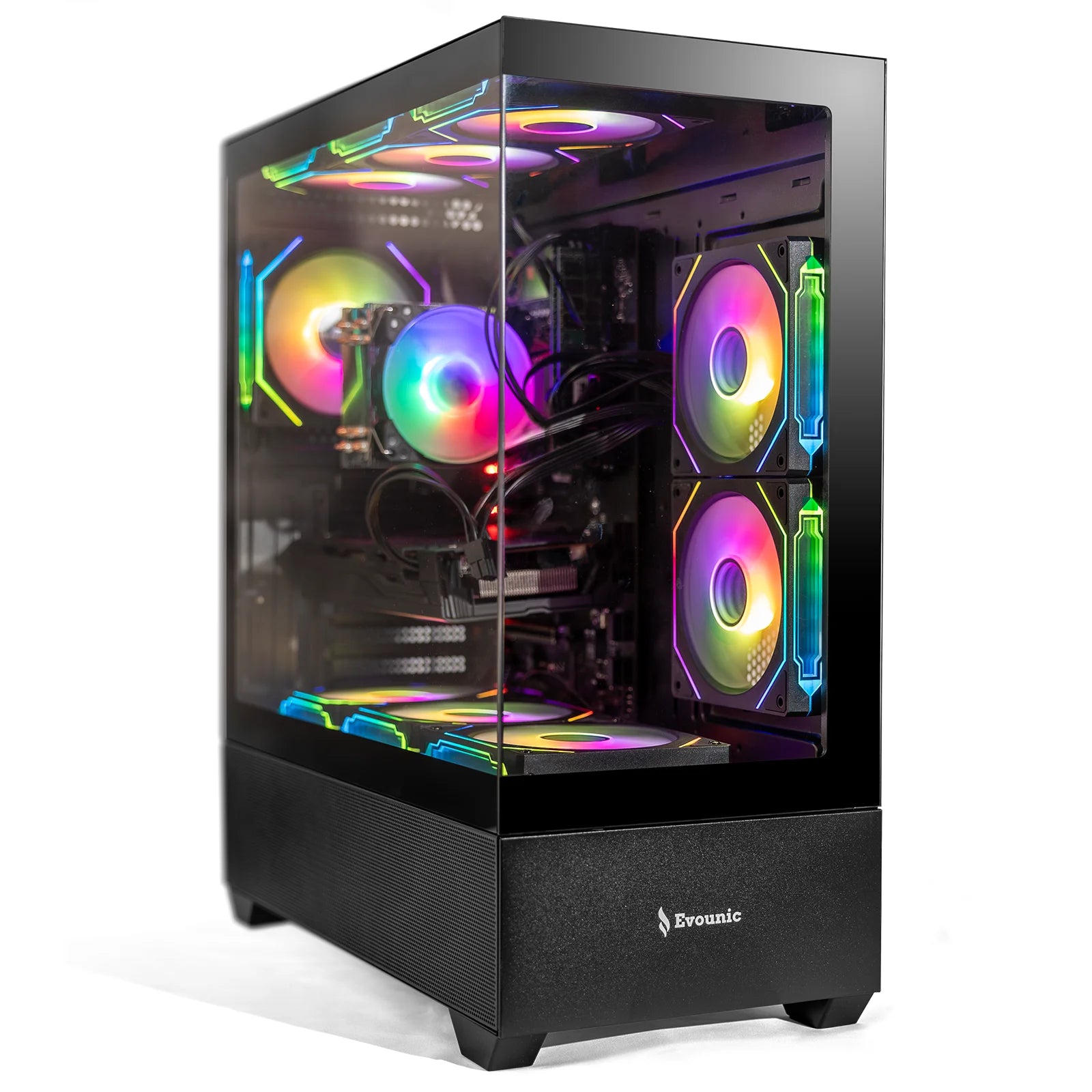 Gamer Master Gaming Desktop PC, AMD Ryzen 7 5800X, NVIDIA Geforce RTX 2080, 16GB DDR4 RAM, 1TB SSD, 650W Power Supply, Wifi 6/Bluetooth 5.4,9*ARGB Fan, Windows 11