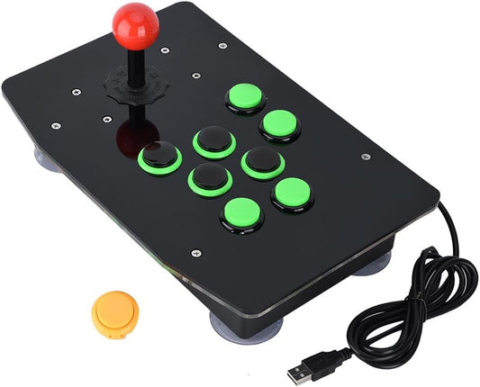 USB Fighting Joy Stick Controller, Fight Stick, Game Console No Delay for PC Computer Games