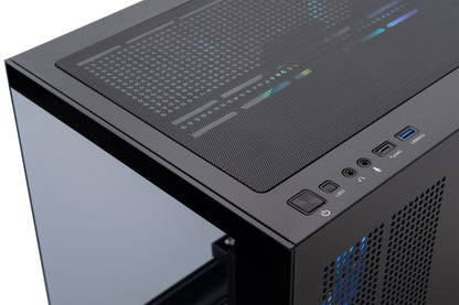 ABS Flux II Aqua Gaming PC - Windows 11- Intel Core 5 120 - Intel Arc A580 - 16GB DDR4 - 1TB - ABSWMT120A580