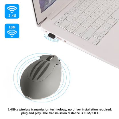 Wireless Mouse, Silent Cute Hamster Shape Computer Mouse, 2.4Ghz 1200DPI Optical Mouse with USB Receiver, Cordless Mouse for Laptop Computer