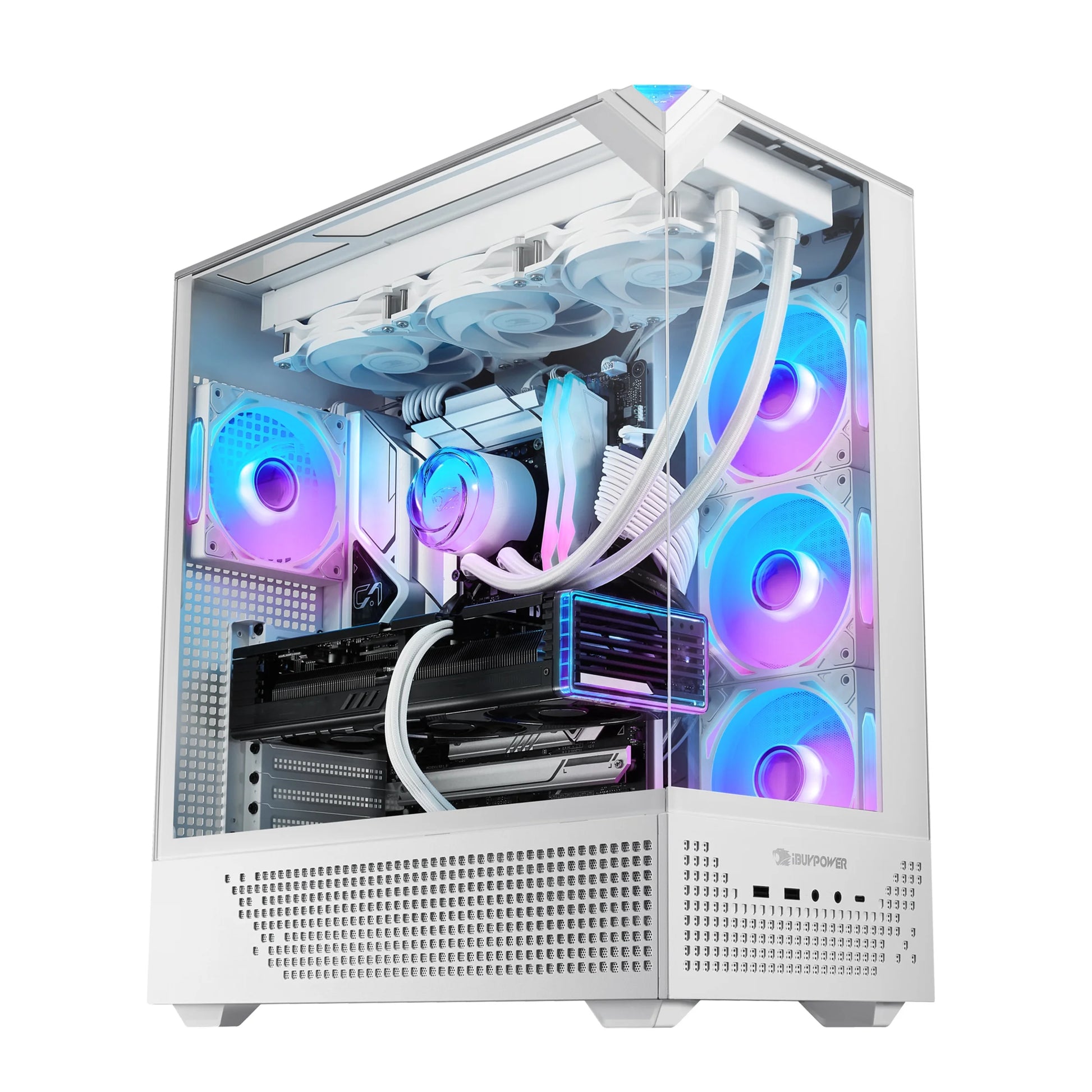 Element Pro Gaming Desktop PC - AMD Ryzen 7 7800X3D, RTX 5070, 16GB DDR5, 1TB Nvme