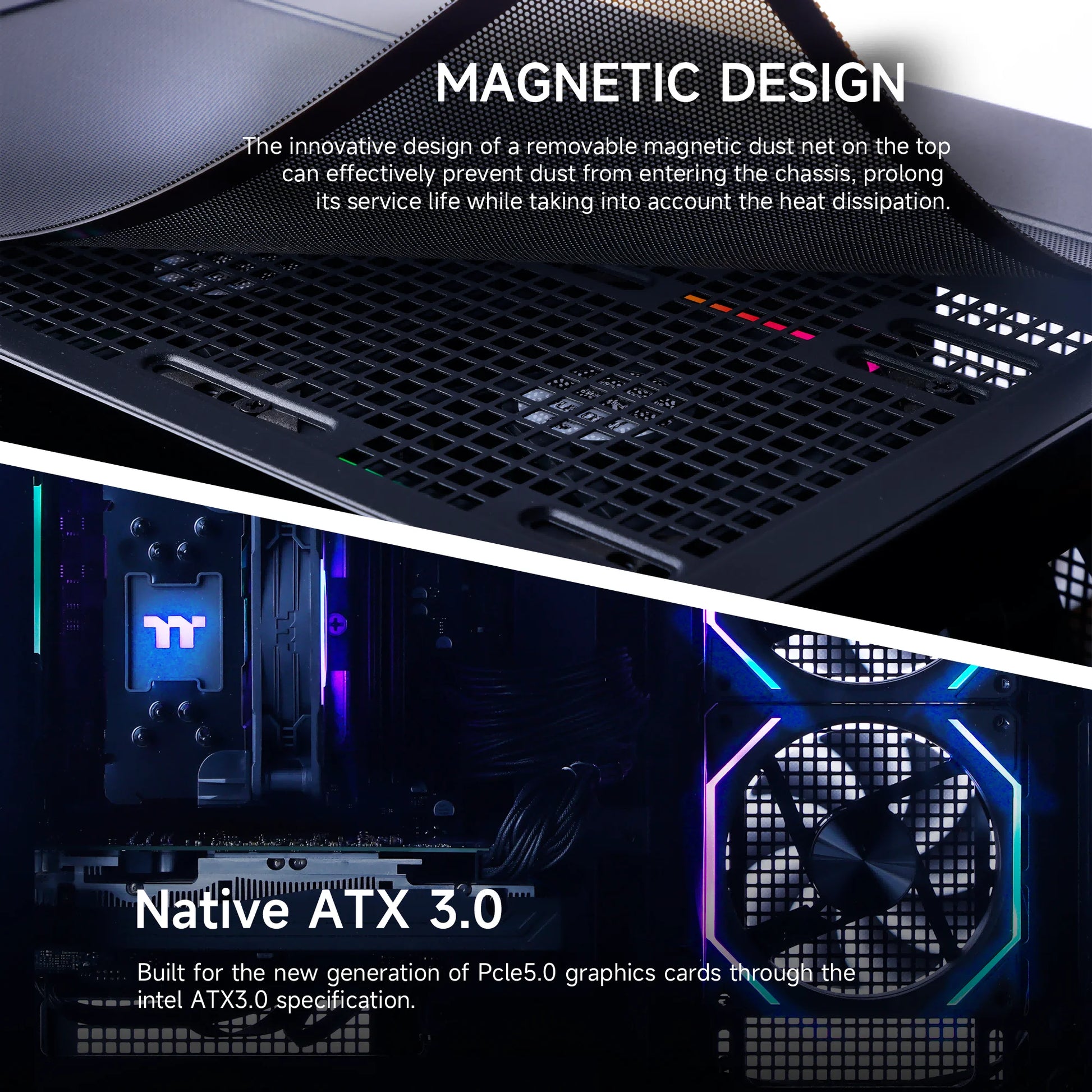 Gaming PC Desktops AMD Ryzen5 5500, Radeon RX 6500XT 4GB, 1TB SSD, 16GB RAM, 650W, Win11, Wifi, PC Gaming