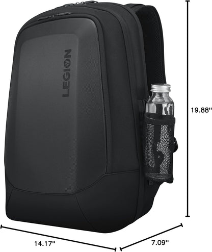 Legion 17" Armored Backpack II, Gaming Laptop Bag, Black & Legion Gaming Mouse Mat Legion Y720, Y520, Y530 Gaming Laptops, GXY0K07131