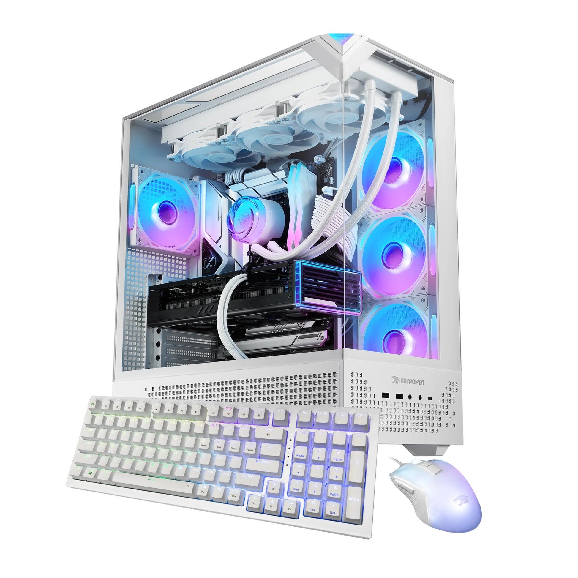 Element Pro Gaming Desktop PC - AMD Ryzen 7 7800X3D, RTX 5070, 16GB DDR5, 1TB Nvme