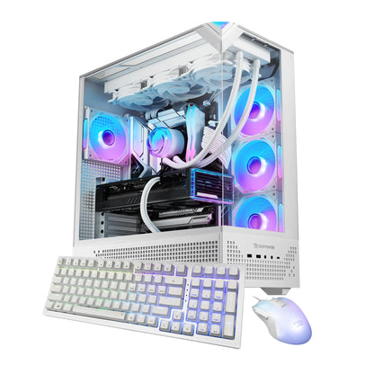 Element Pro Gaming Desktop PC - AMD Ryzen 7 7800X3D, RTX 5070, 16GB DDR5, 1TB Nvme